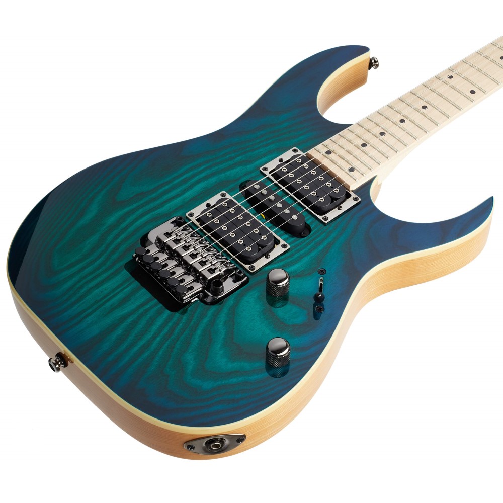 Ibanez RG370AHMZ-BMT RG Standard Series Electric Guitar, Blue Moon