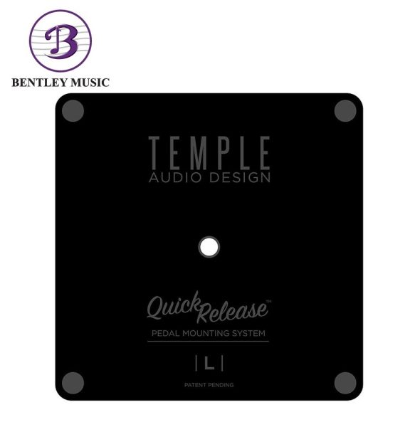 Temple TQR-LB Pedal Plate with Adhesive, Large Box