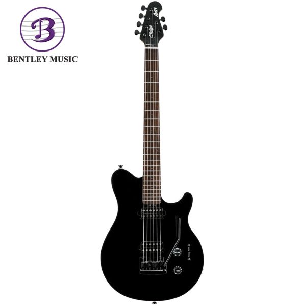 Sterling AX3S-BK AXIS Series Electric Guitar, Black