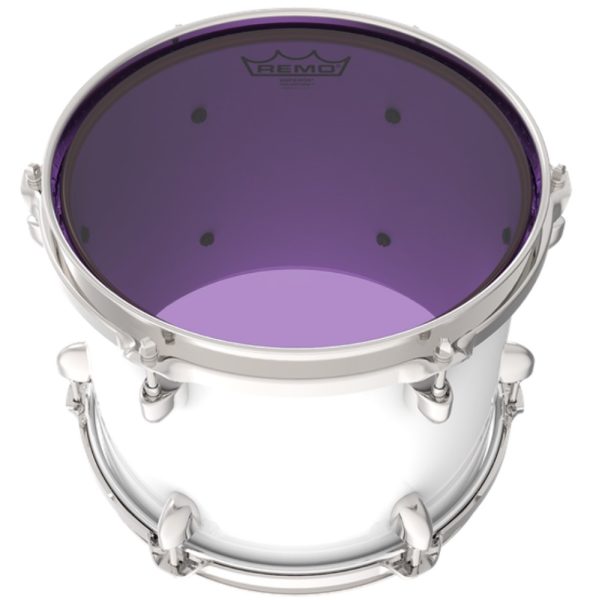 Remo BE-0313-CT-PU Emperor Colortone Drumhead, Purple, 13-Inch Diameter - Image 3