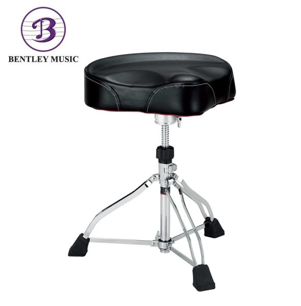 Tama HT530B 1st Chair Wide Rider Trio Drum Throne, Durable PVC Seat