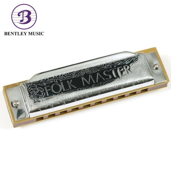 Suzuki 1072-E E Key 10 Hole Folkmaster Diatonic Harmonica