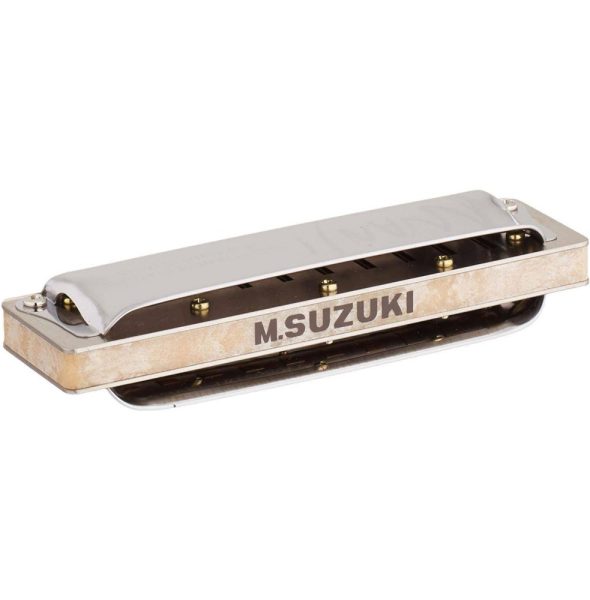 Suzuki M-20-D D Key 10 Holes Manji Diatonic Harmonica - Image 2