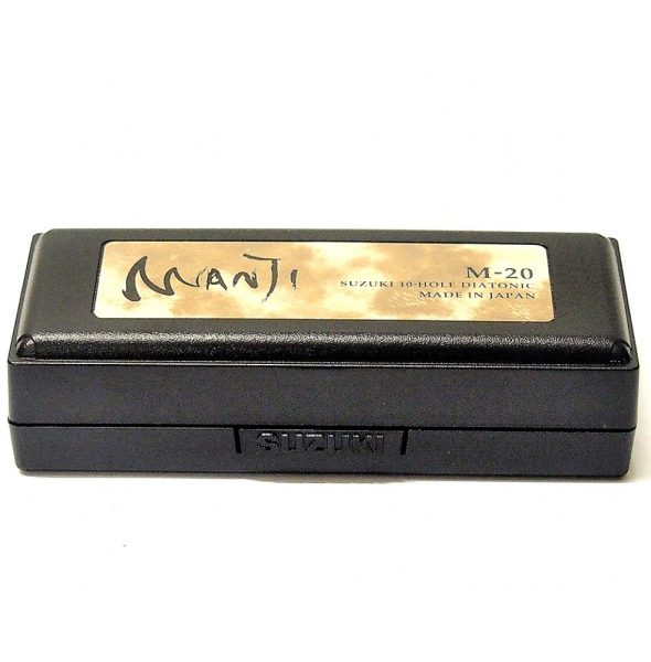 Suzuki M-20-D D Key 10 Holes Manji Diatonic Harmonica - Image 3