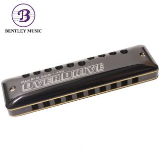 Suzuki MR-250 Bluesmaster Professional 10-Hole Diatonic Harmonica, Key of B  Flat