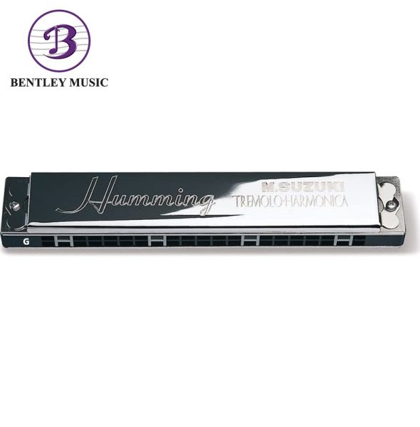 Suzuki SU21-HM-G G-Key 21 Holes Humming Deluxe Tremolo Harmonica