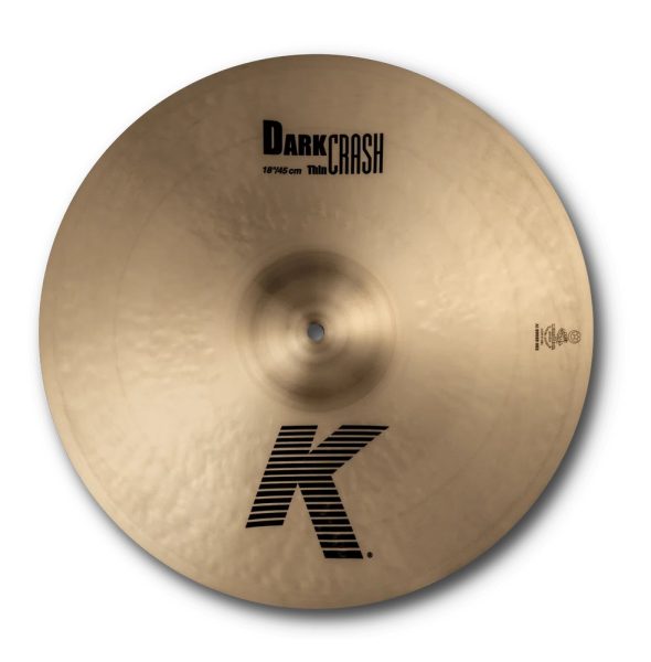 Zildjian K0904 K Dark Thin Crash Cymbal, 18 Inch - Image 2
