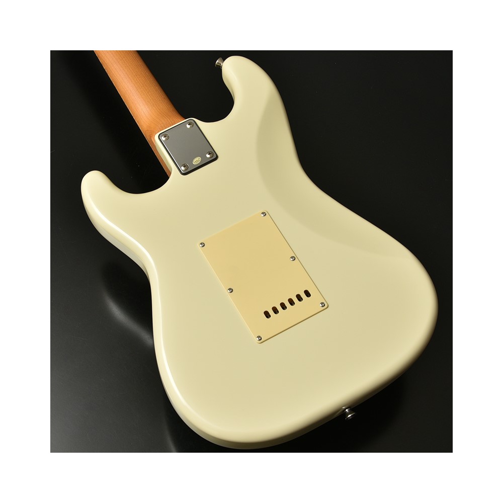 Bacchus BST RSM/M OWH Universe Series Roasted Maple Electric Guitar,  Olympic White