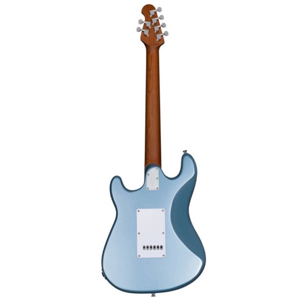 Sterling CT50HSS-FSV-M2 Cutlass Series HSS Electric Guitar, Firemist Silver - Image 3