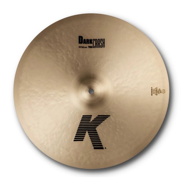 Zildjian K0902 K Dark Thin Crash Cymbal, 16 Inch - Image 2