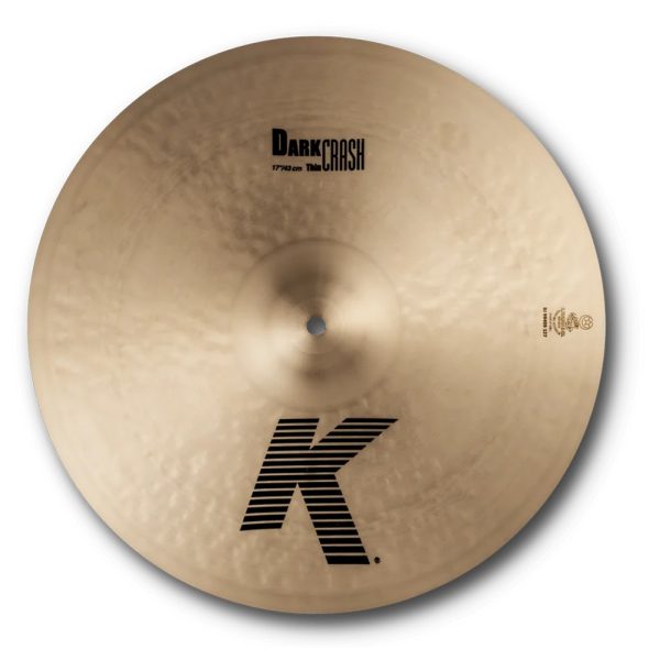 Zildjian K0903 K Dark Thin Crash Cymbal, 17 Inch - Image 3
