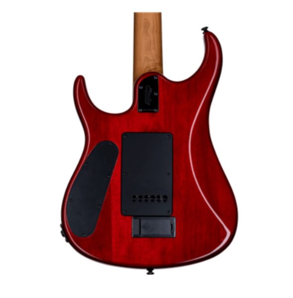 Sterling JP150DSM-BOB John Petrucci Signature X DiMarzio Flame Maple Electric Guitar, Blood Orange Burst