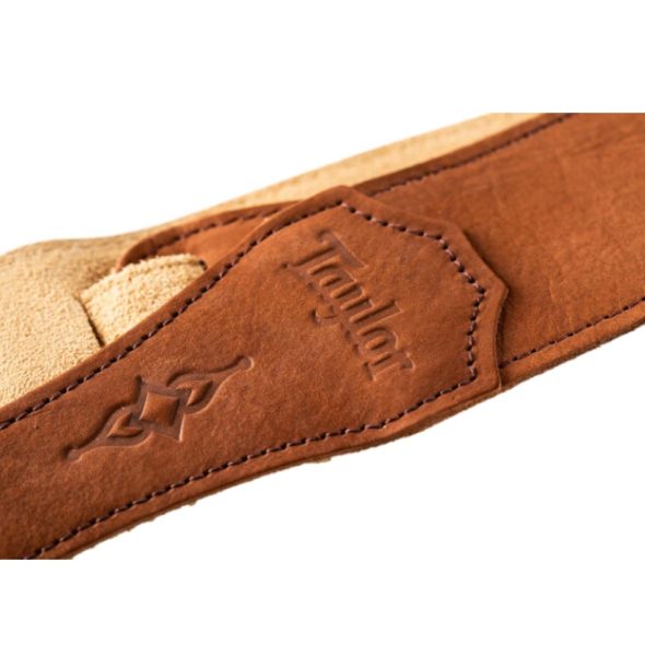 Taylor 4103-25 Gemstone Strap,Sanded Suede,Medium Brown,2.5"