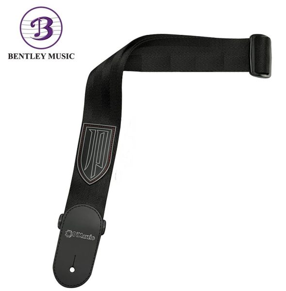 DiMarzio DD3100JPBKRD John Petrucci Guitar Strap, Red Thread