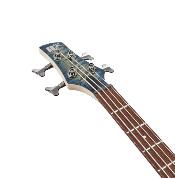 Ibanez SR400EQM-SCB SR Series Electric Bass, Stained Cosmic Blue Starburst