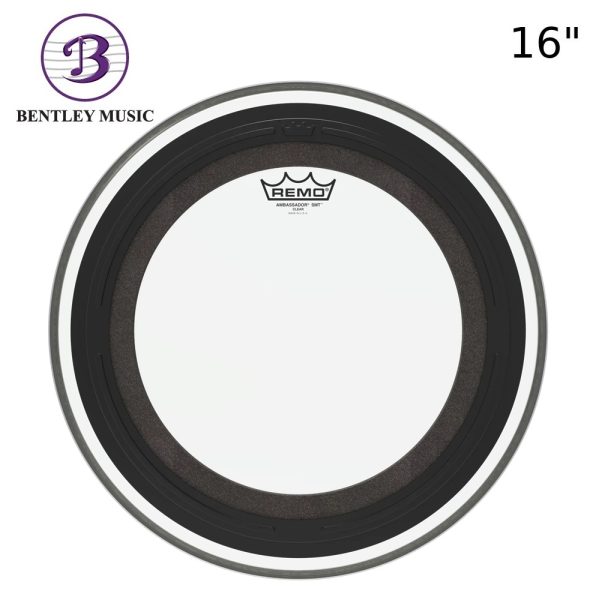 Remo BR-1316-00-SMT Ambassador SMT Clear Drumhead, 16-Inch Diameter