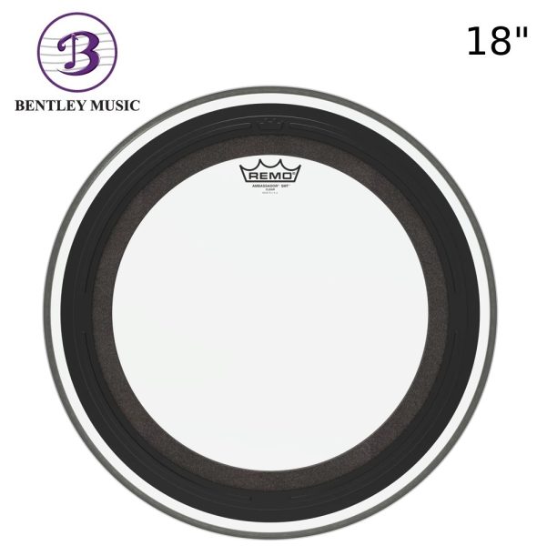 Remo BR-1318-00-SMT Ambassador SMT Clear Drumhead, 18-Inch Diameter