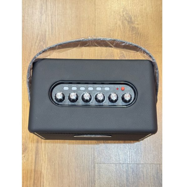 SQOE S4-BK Portable Multifunctional Bluetooth Speaker, Black - Image 2