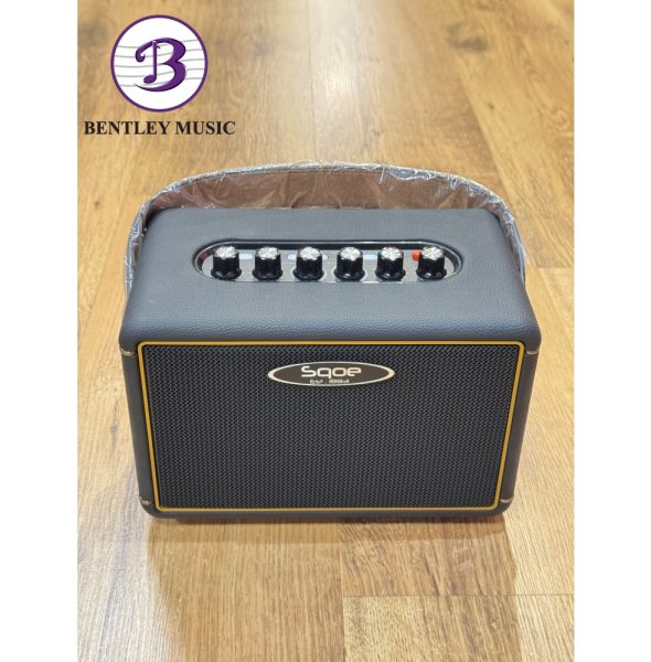 SQOE S4-BK Portable Multifunctional Bluetooth Speaker, Black