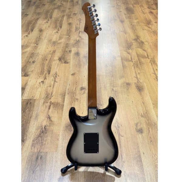 SQOE SEST610-VBK DN Series HSS Electric Guitar, Dark Night Black - Image 2