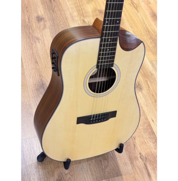 SQOE SQ-C-BQJ EQ Acoustic Electric Guitar - Image 3