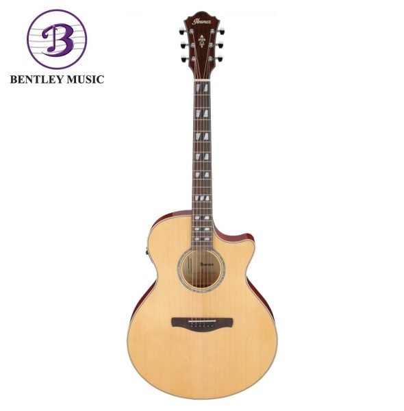 Ibanez AE170-NTR AE Series Acoustic Electric Guitar, Natural High Gloss