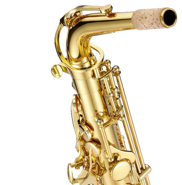 Jupiter JAS1100Q-GL Performance Level Eb Alto Saxophone, Gold Lacquered - Image 2