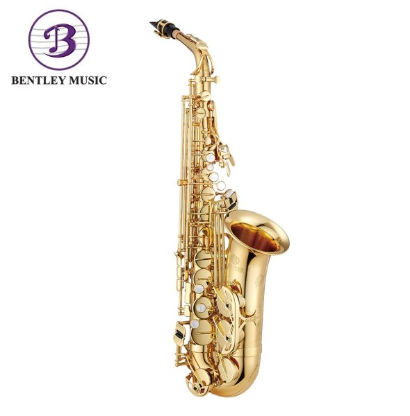 Jupiter JAS1100Q-GL Performance Level Eb Alto Saxophone, Gold Lacquered