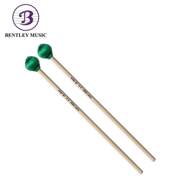 Vic Firth M32 Terry Gibbs Keyboard, Medium, Medium Hard, Green Cord Mallets