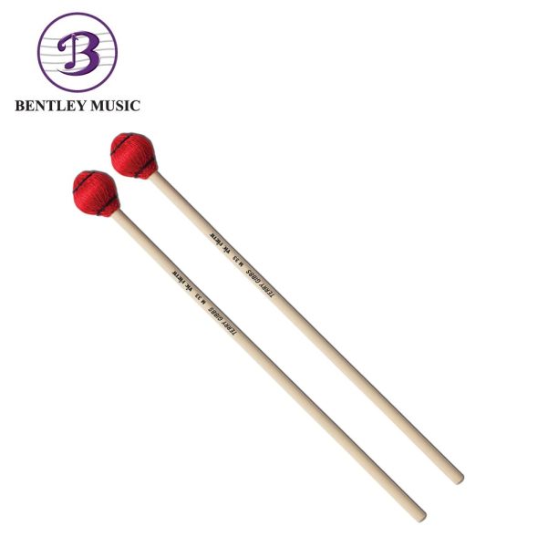 Vic Firth M33 Terry Gibbs Keyboard, Medium, Hard, Red Cord Mallets