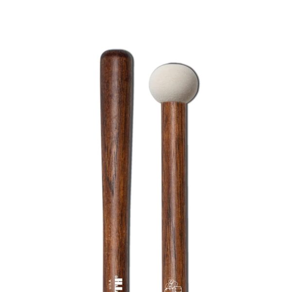 Vic Firth MB0H Corpsmaster Marching Bass, Extra Small Head, Hard Mallets - Image 3