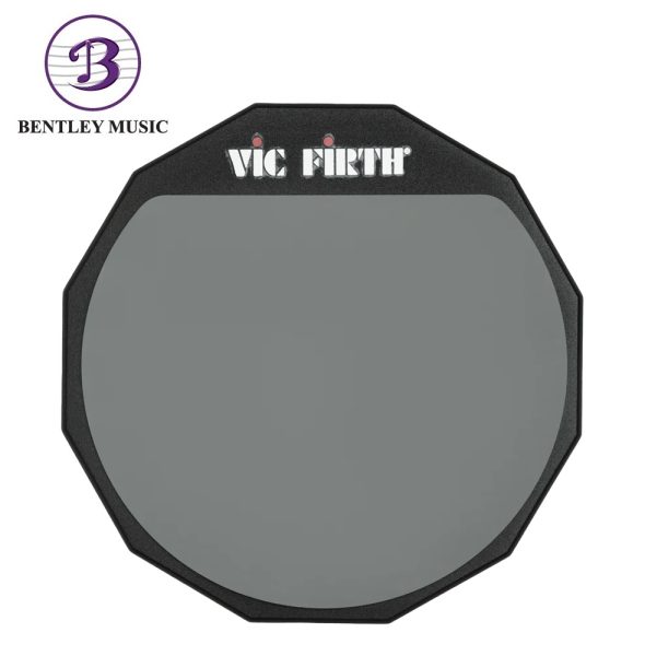 Vic Firth PAD12 Single-Sided Practice Pads, 12 Inch