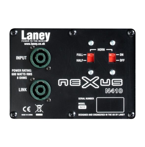 Laney N410 Nexus Series 600-Watt 4X10 Inch Professional Bass Amplifier Cabinet (Last Two Display Unit at Mutiara Damansara Branch) - Image 3