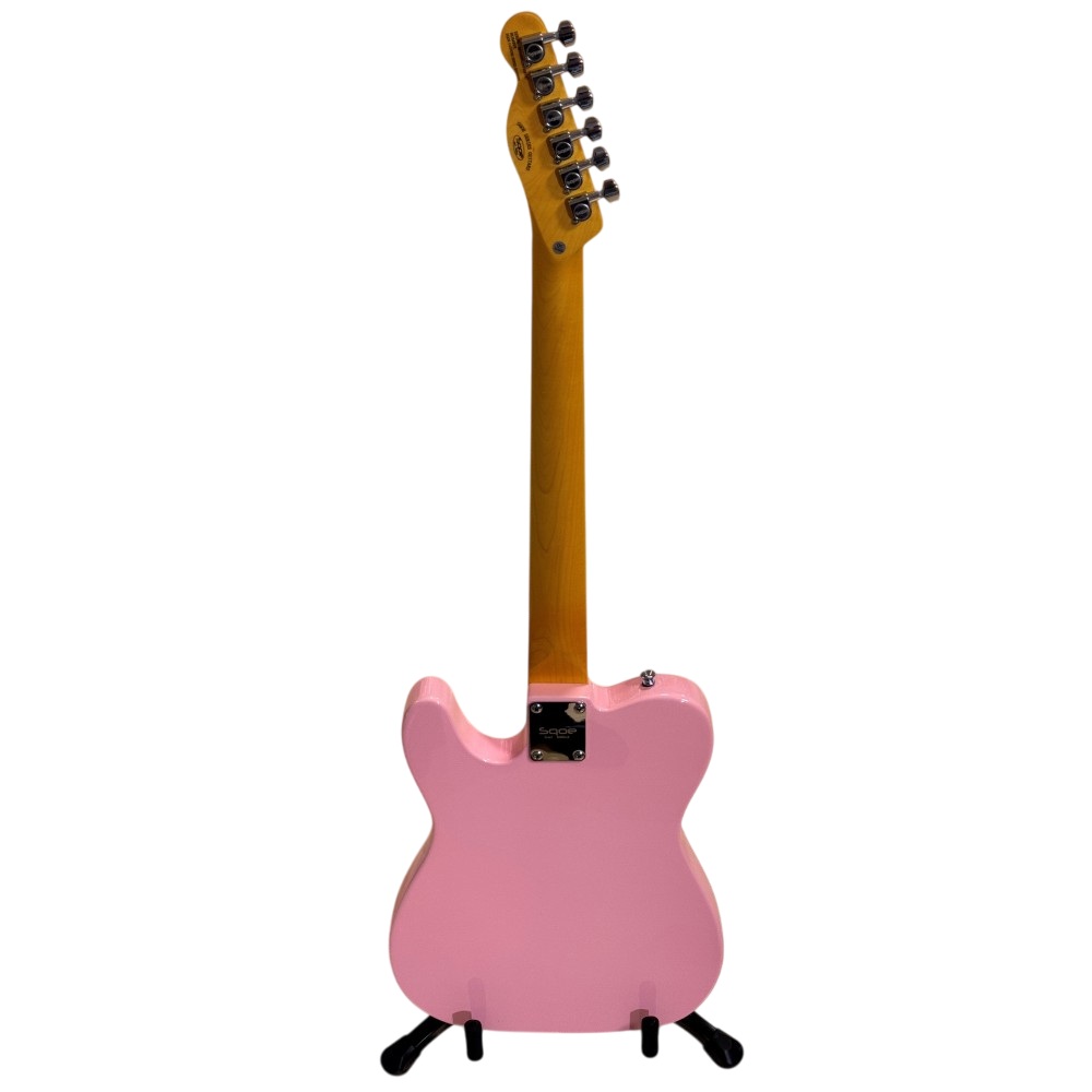 SQOE SETL250-PK TL Series Electric Guitar, Pink - Image 2