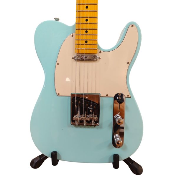 SQOE SETL250-SBL TL Series Electric Guitar, Sky BLue - Image 3