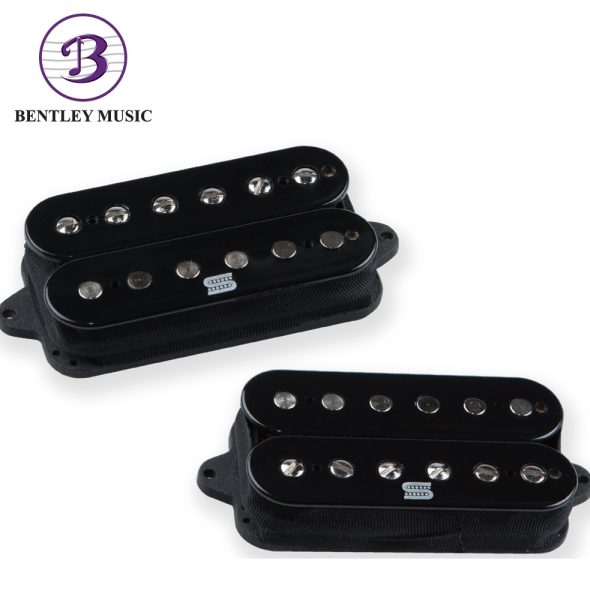 Seymour Duncan 11106-75-B DUALITY Open-Coil Active Pickups, 6 Strings, Set, Black