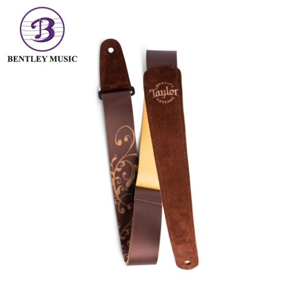 Taylor 4126-20 Taylor Swift Signature Guitar Strap, Brown