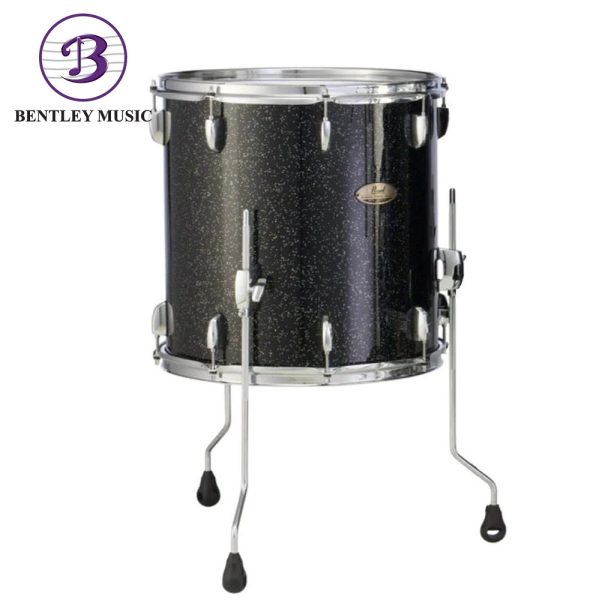 Pearl STS1414F-C-316 14x14 Inch Session Studio Select Floor Tom, Black Halo Glitter