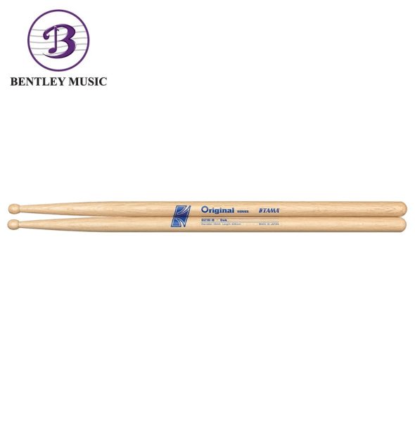 Tama O216-B Original Series 5B Japanese Oak Drumsticks, Ball Tip