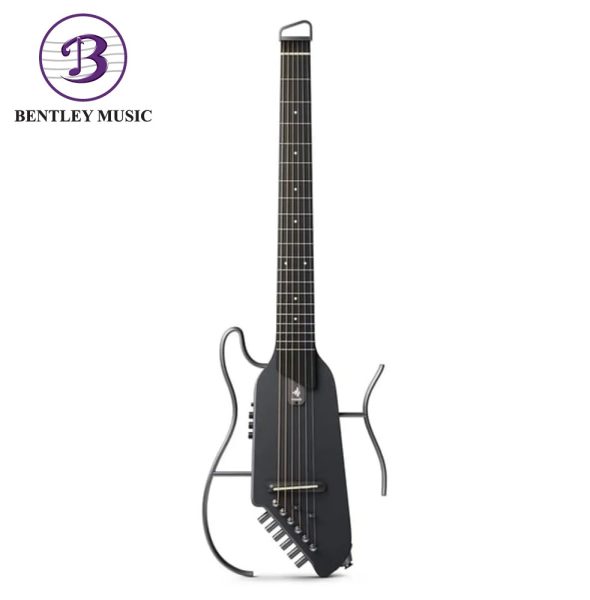 Donner EC6997 HUSH-I SE Silent Guitar, Black