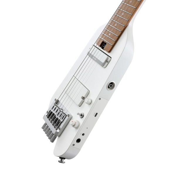 Donner EC7029 HUSH-X PRO Electric Guitar, White - Image 2