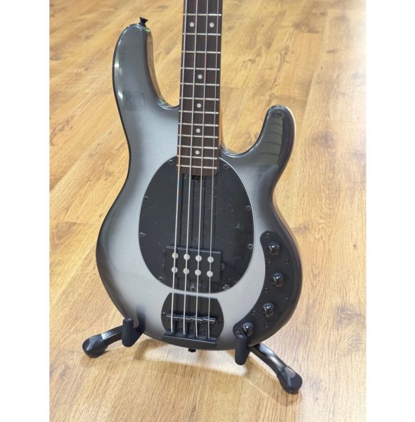 SQOE SBMS200-MBKS MS Series Electric Bass, Misty Starry Sky Gray - Image 3