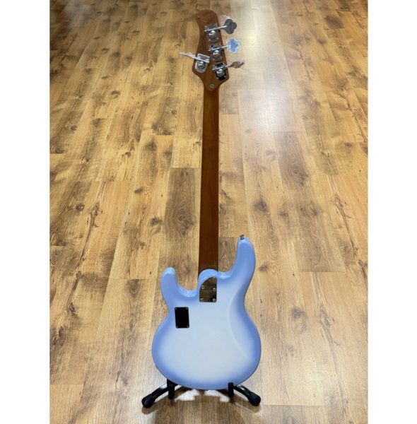 SQOE SBMS200-MVW MS Series Electric Bass, Taro Cream - Image 2