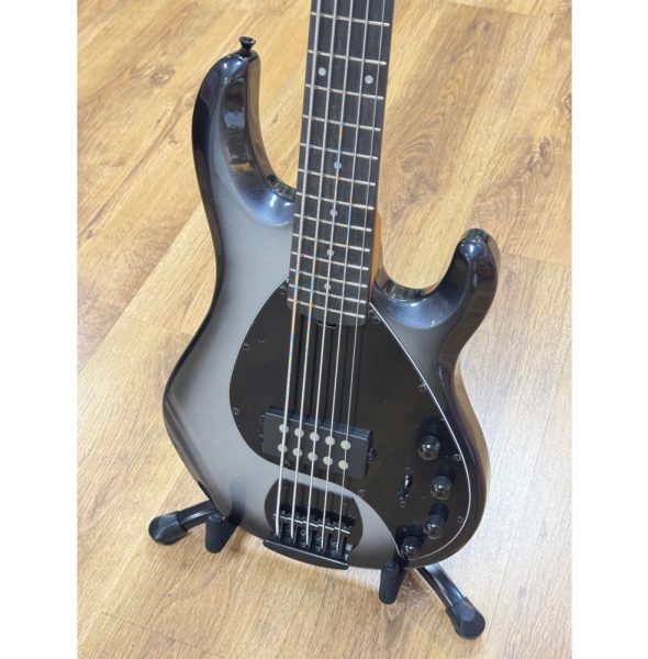 SQOE SBMS500-MBKS MS Series Electric 5 Strings Bass, Misty Starry Sky Gray - Image 3