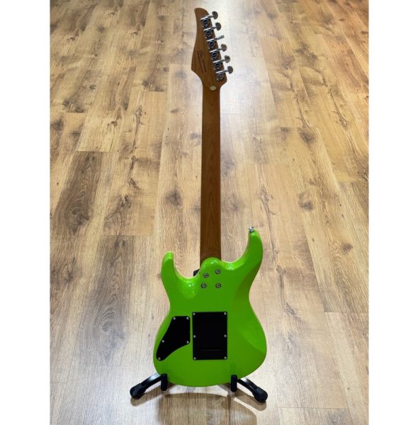 SQOE SEIB500-GR IB Gradient Series HH Electric Guitar, Melbourne Green - Image 3