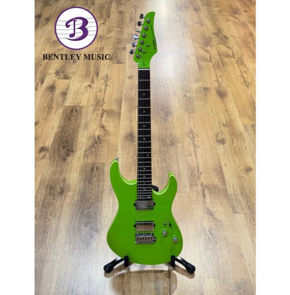 SQOE SEIB500-GR IB Gradient Series HH Electric Guitar, Melbourne Green