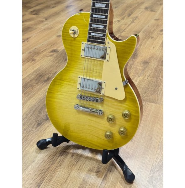 SQOE SELP900-GRS LP Custom Series HH Electric Guitar, Mint Green - Image 3