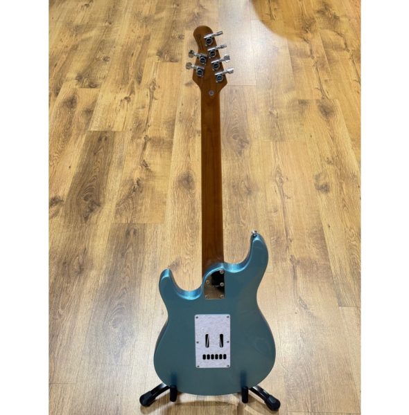 SQOE SEMS200-MBL MS Series Electric Guitar, Ice Blue Flash - Image 2