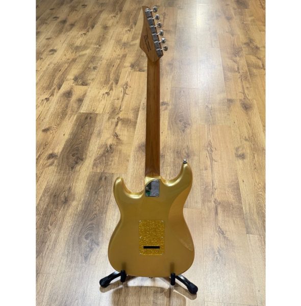 SQOE SEST700-GLD ST Series Electric Guitar, Spacetime Shiny Gold - Image 2