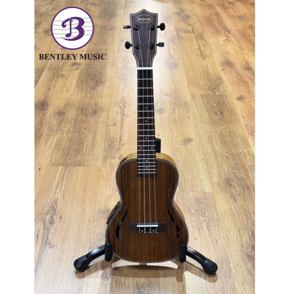 SQOE UK-24FSEQ Concert Ukulele